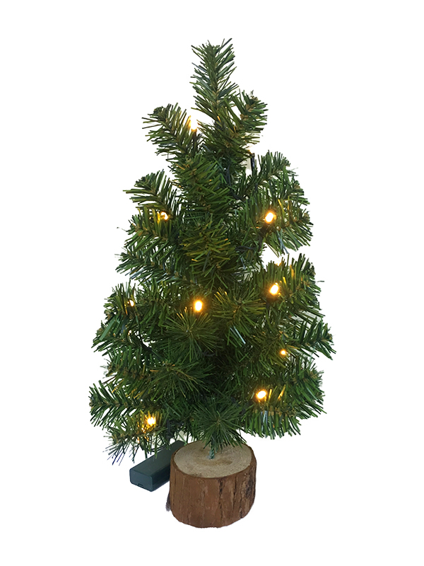 PVC シリーズ-40CM 木製足テーブル クリスマス ツリー