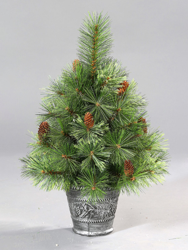 鉢植えのクリスマスツリー 9A3A8788